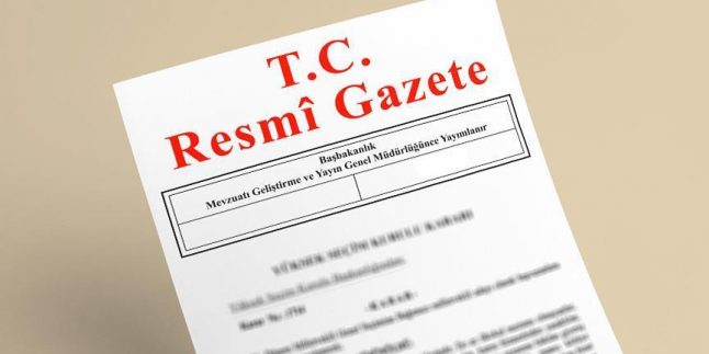 RESMİ GAZETE